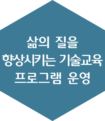 삶의 질을 향상시키는 기술교육 프로그램 운영